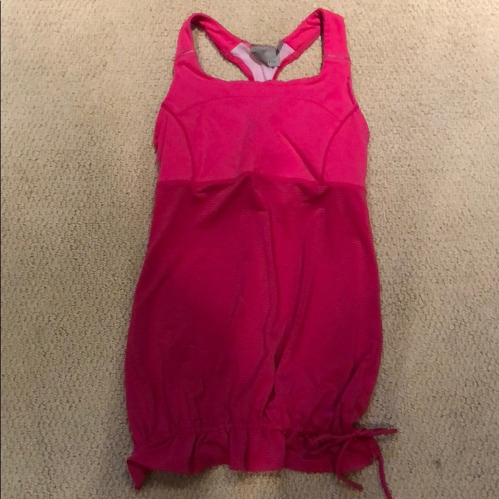 Athleta workout tank size XS pink